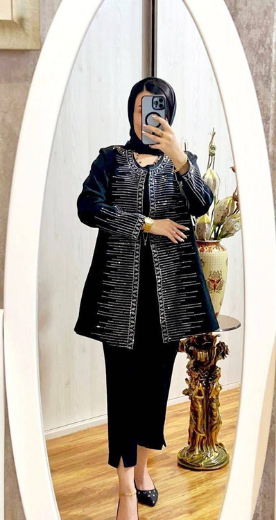 مشاهده قیمت و مشخصات کت شلوار مجلسی زنانه