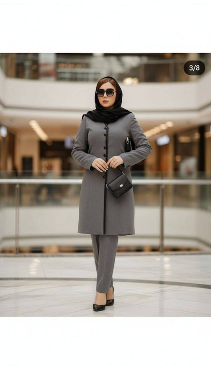 سفارش اینترنتی مانتو شلوار رسمی زنانه