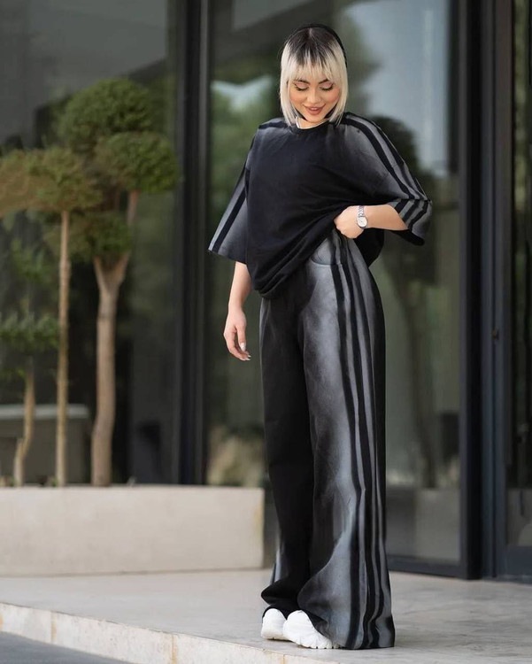 سفارش اینترنتی ست تیشرت شلوار زنانه