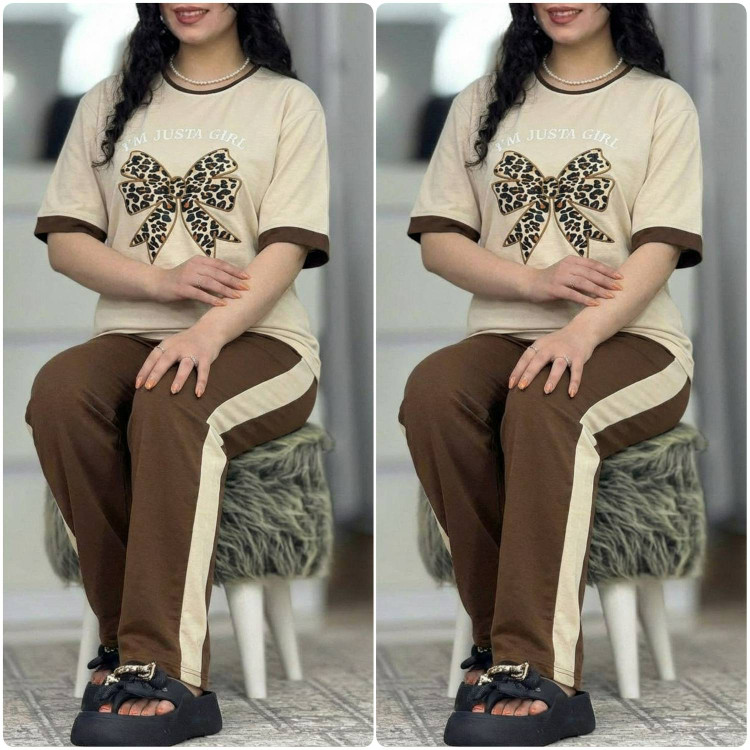 خرید اینترنتی ست تیشرت شلوار زنانه