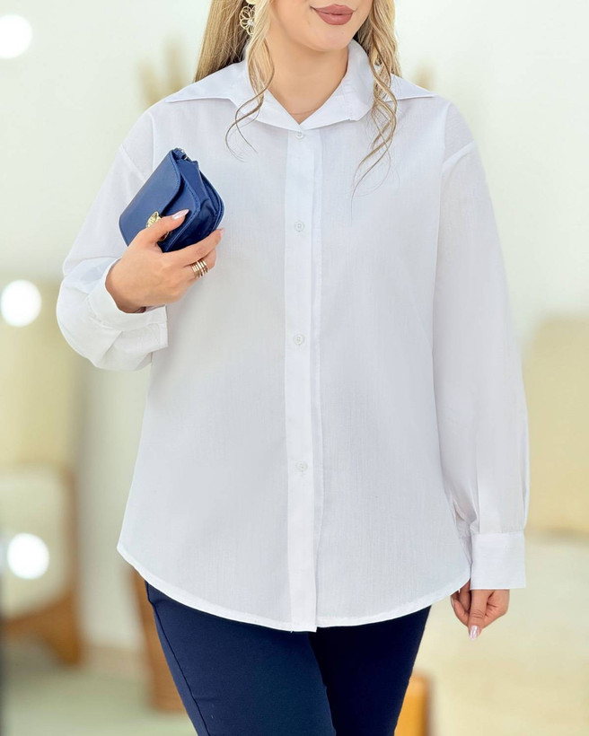 سفارش اینترنتی شومیز سفید
