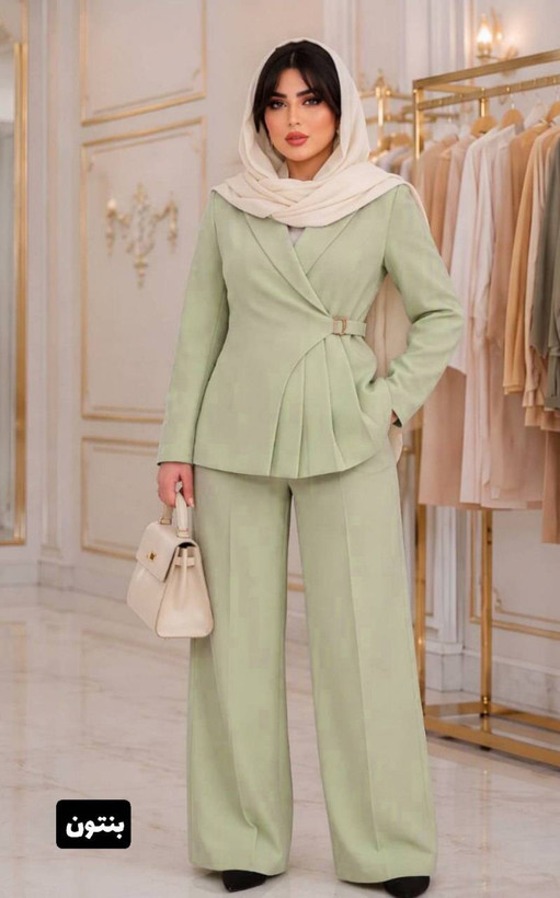مانتو شلوار شمیم کد23447